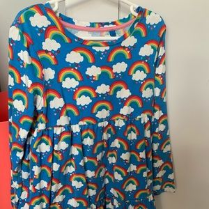 7-8Y mini Boden Rainbow dress